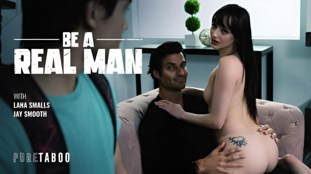 [PureTaboo] Lana Smalls & Jay Smooth – Be A Real Man: Stepdad Fucks Girlfriend & Humiliates Cuck Step Son in Front of Him